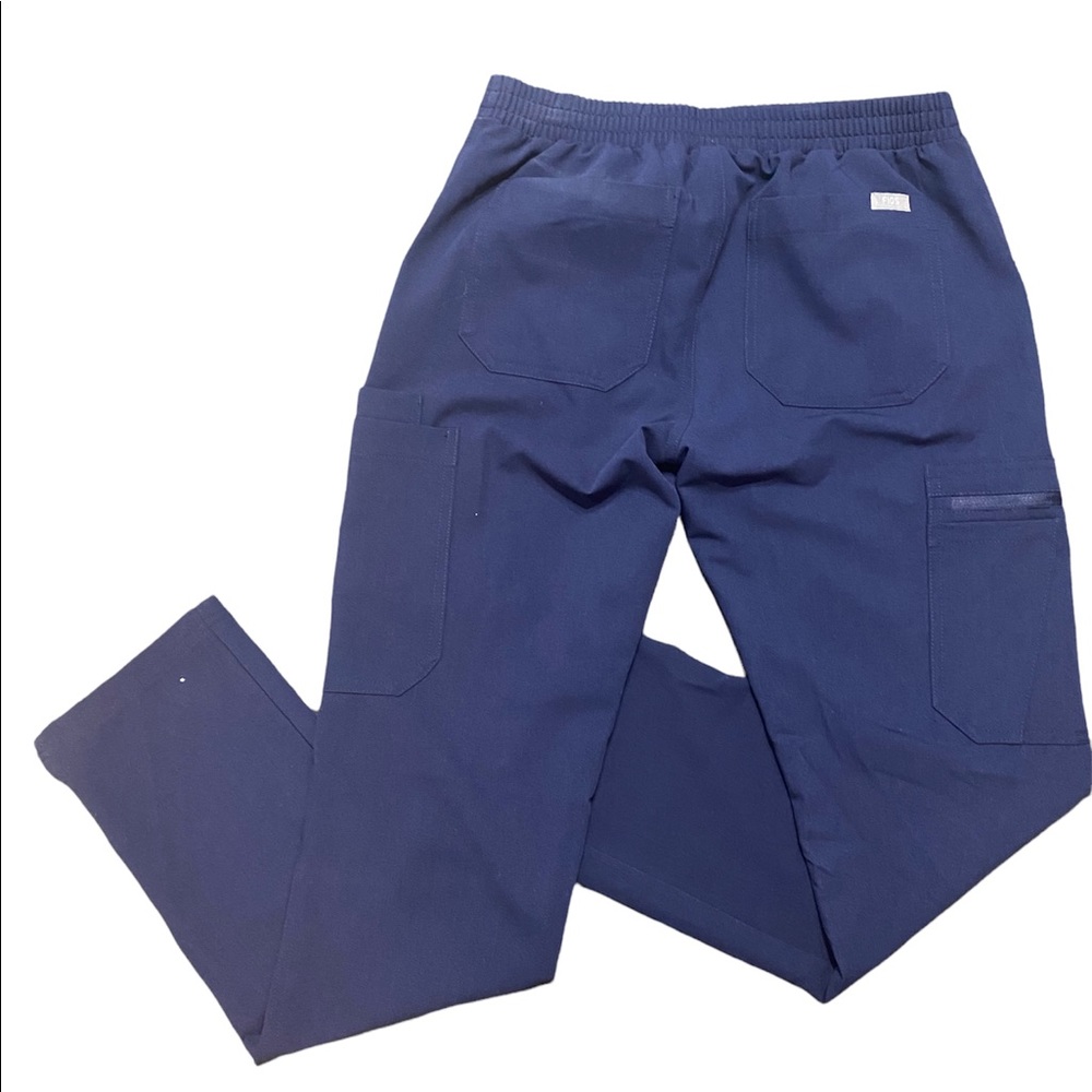 FIGS- Yola Skinny Scrub Pants- NAVY BLUE XS - Picture 2 of 3